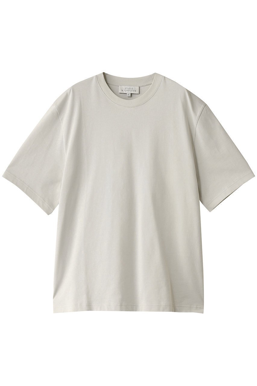 【スタジオ ニコルソン/STUDIO NICHOLSON / MEN】の【MEN】LAY コットン BOXY FIT Tシャツ 人気、トレンドファッション・服の通販 founy(ファニー) 　ファッション　Fashion　メンズファッション　Fashion for Men　トップス・カットソー　Cut & Sew Tops　メンズシャツ　Shirts　ショート　Short, Short Length　シンプル　Simple, Minimal　スリーブ　Sleeve, Long Sleeve / Short Sleeve　ハーフ　Half, Half-Length　今季　This Season, Current Season　 other-1|ID: prp329100004337424 ipo3291000000032811525