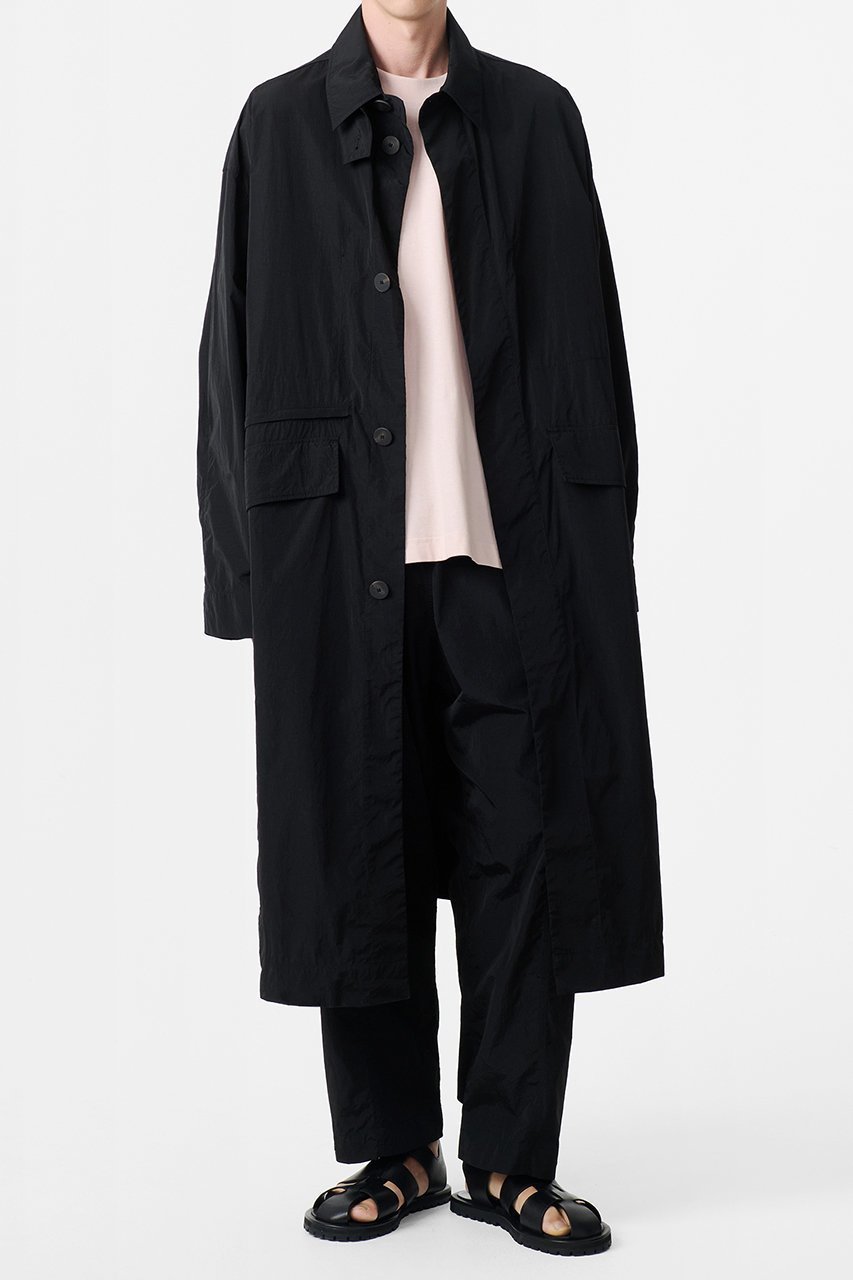 【スタジオ ニコルソン/STUDIO NICHOLSON / MEN】の【MEN】ASHI ナイロンテーパードパンツ 人気、トレンドファッション・服の通販 founy(ファニー) 　ファッション　Fashion　メンズファッション　Fashion for Men　ボトムス　Bottoms　シンプル　Simple, Minimal　スマート　Smart, Elegant　ワイド　Wide, Wide Fit　エレガント 上品　Elegant　other-8|ID: prp329100004337425 ipo3291000000032938399