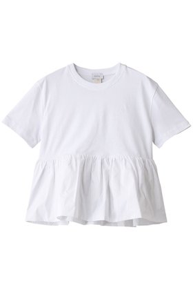 【パトゥ/PATOU】 ボリュームペプラムTシャツ人気、トレンドファッション・服の通販 founy(ファニー) ファッション Fashion レディースファッション WOMEN トップス・カットソー Tops/Tshirt シャツ/ブラウス Shirts/Blouses ロング / Tシャツ T-Shirts カットソー Cut and Sewn 2025年 2025 2025春夏・S/S Ss,Spring/Summer,2025 ショート Short スリーブ Sleeve ペプラム Peplum 夏 Summer 春 Spring S/S・春夏 Ss・Spring/Summer |ID:prp329100004337427