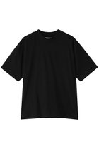 【エイトン/ATON】のFRESCA NUBUCK モックネック Tシャツ ブラック|ID:prp329100004337442