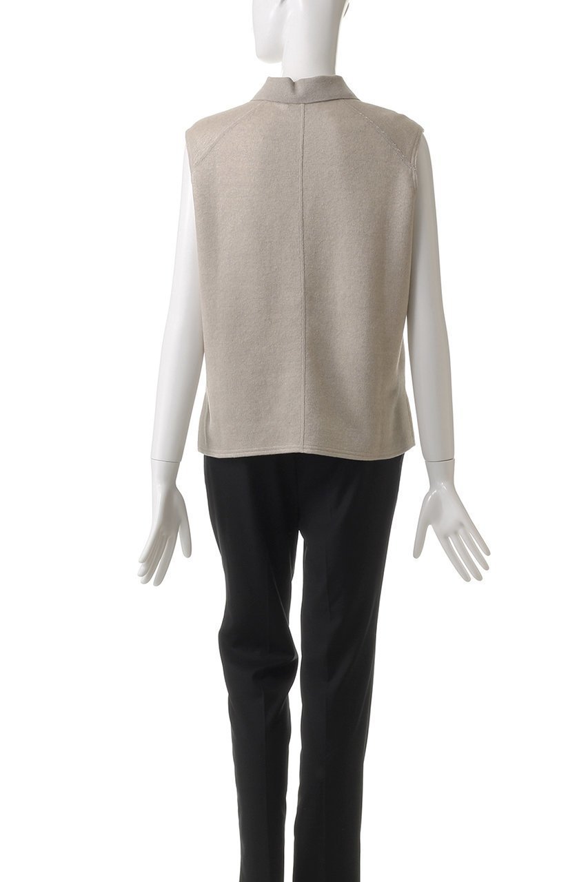 【エイトン/ATON】のLINEN JERSEY ポロ タンクトップ 人気、トレンドファッション・服の通販 founy(ファニー) 　ファッション　Fashion　レディースファッション　Fashion for Women　トップス・カットソー　Cut & Sew Tops　キャミソール&ノースリーブ　Camisoles & Sleeveless Tops　シャツ・ブラウス・オフィスカジュアル　Elegant Blouses & Button-Ups　ロングTシャツ・Tシャツ　Longline T-Shirts & Tees　カットソー・ベーシックTシャツ　Cut-and-Sewn Tops / Stretch Tees & Basics　おすすめ　Recommended / Our Picks　インド　Indian Textile　キャミソール　Camisole, Spaghetti Strap Top　スキッパー　Skipper, Open Collar　ストレート　Straight, Straight Cut　セットアップ　Set-Up, Coordinated Outfit　タンク　Tank Top, Sleeveless Top　リネン　Linen, Linen Fabric　リバーシブル　Reversible, Two-Sided　レギュラー　Regular, Standard Fit　ワイド　Wide, Wide Fit　エレガント 上品　Elegant　other-4|ID: prp329100004337443 ipo3291000000032797079