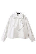 【ミズイロ インド/mizuiro ind】のlong tie collar shirt シャツ 人気、トレンドファッション・服の通販 founy(ファニー) ファッション Fashion レディースファッション Fashion for Women トップス・カットソー Cut & Sew Tops シャツ・ブラウス・オフィスカジュアル Elegant Blouses & Button-Ups スリーブ Sleeve, Long Sleeve / Short Sleeve マニッシュ Mannish, Boyish ロング Long, Long-Length thumbnail off white|ID: prp329100004337445 ipo3291000000035977272