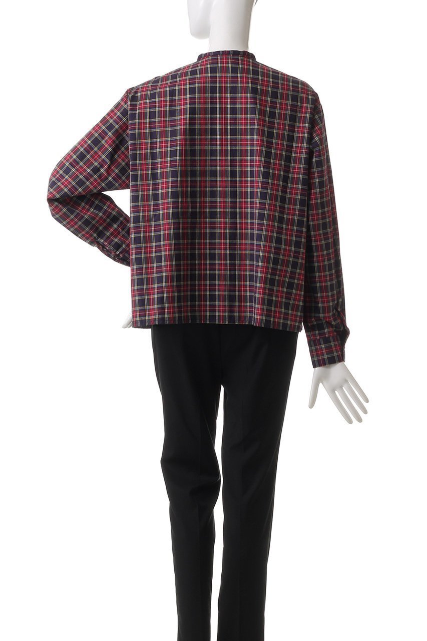 【ミズイロ インド/mizuiro ind】のcheck ribbon tie shirt シャツ 人気、トレンドファッション・服の通販 founy(ファニー) ファッション Fashion レディースファッション Fashion for Women トップス・カットソー Cut & Sew Tops シャツ・ブラウス・オフィスカジュアル Elegant Blouses & Button-Ups コンパクト Compact, Small Size スリーブ Sleeve, Long Sleeve / Short Sleeve チェック Check, Plaid, Tartan リボン Ribbon, Bow ロング Long, Long-Length other-4|ID: prp329100004337448 ipo3291000000032879408