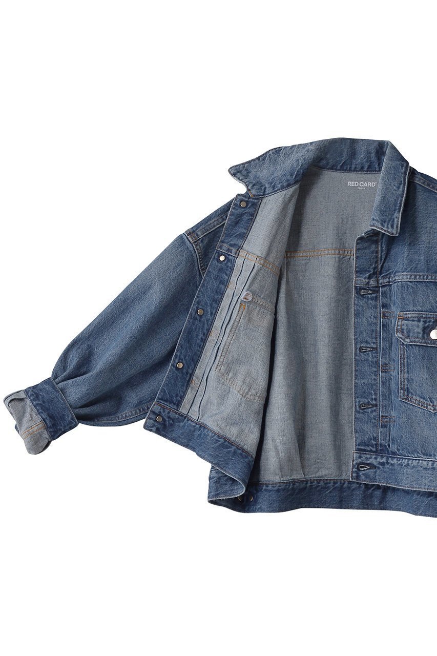 【マルティニーク/martinique】の【RED CARD TOKYO】デニムジャケット 人気、トレンドファッション・服の通販 founy(ファニー) ファッション Fashion レディースファッション Fashion for Women アウター Coat / Outerwear Collection レディースジャケット・軽アウター Jackets デニムジャケット / カジュアルアウター Denim Jackets おすすめ Recommended / Our Picks ジャケット Jacket, Outerwear デニム Denim, Jeans Material 春 Spring other-6|ID: prp329100004337450 ipo3291000000036515727
