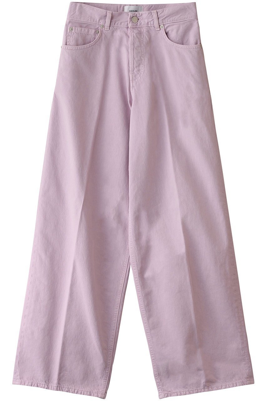 【マルティニーク/martinique】の【HAIKURE】BETHANY TWILL 45 ASIAN FITパンツ インテリア・キッズ・メンズ・レディースファッション・服の通販 founy(ファニー) 　ファッション　Fashion　レディースファッション　Fashion for Women　パンツ　Pants & Trousers　イタリア　Italy　センター　Center, Center Line　デニム　Denim, Jeans Material　ワイド　Wide, Wide Fit　再入荷　Restock / Back in Stock　春　Spring　ライラック|ID: prp329100004337455 ipo3291000000032942848