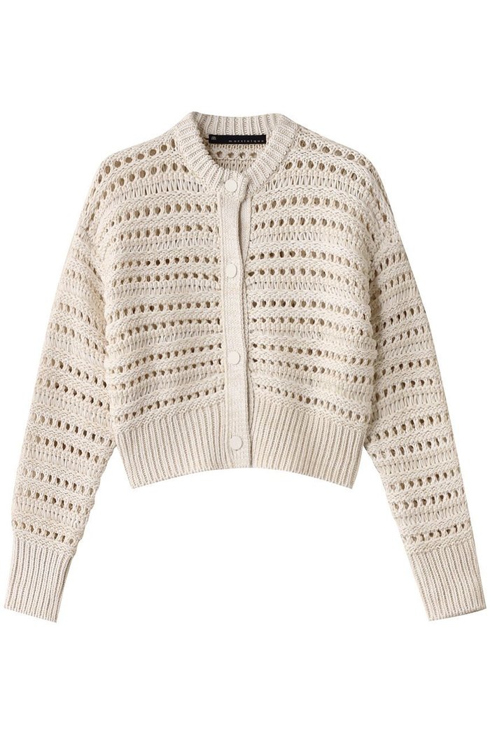 【マルティニーク/martinique】のニッティングボーダーカーディガン インテリア・キッズ・メンズ・レディースファッション・服の通販 founy(ファニー) https://founy.com/ ファッション Fashion レディースファッション Fashion for Women トップス・カットソー Cut & Sew Tops ニット Knit Tops & Sweaters カーディガン・羽織り Layered Style Cardigans カーディガン Cardigan, Knitwear バスケット Basket, Basket Bag ボーダー Border, Stripe ミックス Mix, Mixed Style メッシュ Mesh, Net Fabric 春 Spring |ID: prp329100004337458 ipo3291000000035042193