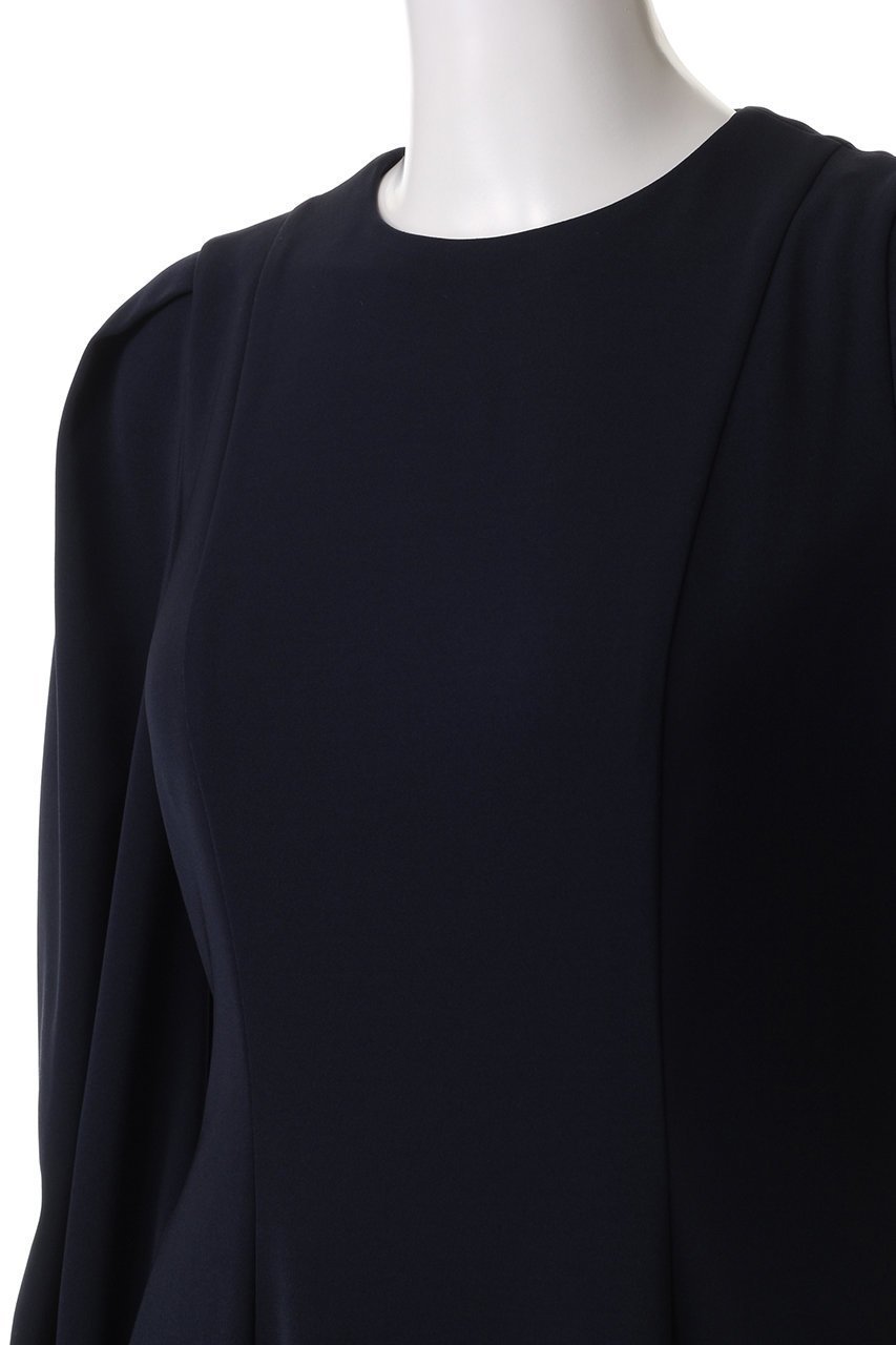 【マルティニーク/martinique】のダブルジャージワンピース 人気、トレンドファッション・服の通販 founy(ファニー) 　ファッション　Fashion　レディースファッション　Fashion for Women　ワンピース　Dresses　チュニック　Tunic Tops & Dresses　シンプル　Simple, Minimal　スリーブ　Sleeve, Long Sleeve / Short Sleeve　チュニック　Tunic, Long Top　パーティ　Party, Party Style　フィット　Fit, Slim Fit　フレア　Flare, Flared　ロング　Long, Long-Length　エレガント 上品　Elegant　再入荷　Restock / Back in Stock　other-5|ID: prp329100004337459 ipo3291000000032704185