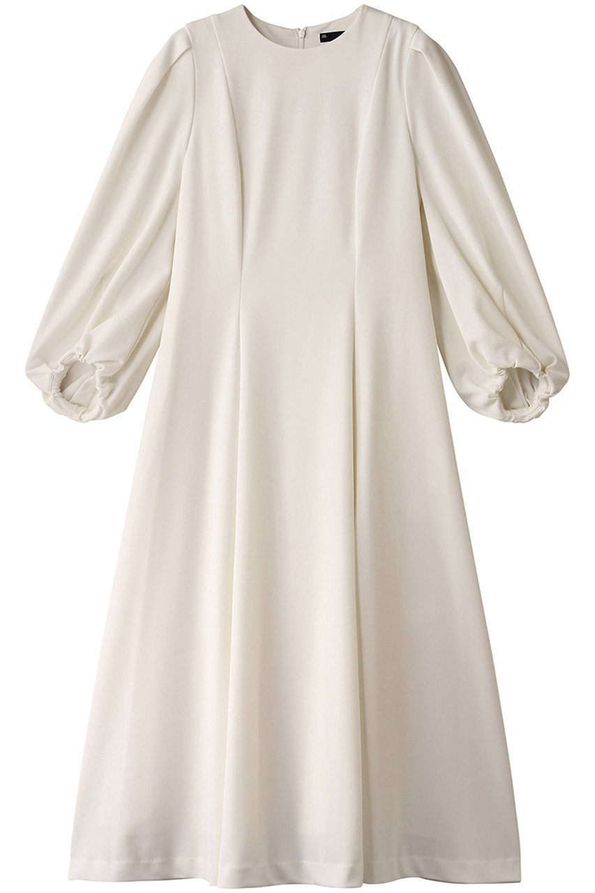 【マルティニーク/martinique】のダブルジャージワンピース インテリア・キッズ・メンズ・レディースファッション・服の通販 founy(ファニー) 　ファッション　Fashion　レディースファッション　Fashion for Women　ワンピース　Dresses　チュニック　Tunic Tops & Dresses　シンプル　Simple, Minimal　スリーブ　Sleeve, Long Sleeve / Short Sleeve　チュニック　Tunic, Long Top　パーティ　Party, Party Style　フィット　Fit, Slim Fit　フレア　Flare, Flared　ロング　Long, Long-Length　エレガント 上品　Elegant　再入荷　Restock / Back in Stock　ホワイト|ID: prp329100004337459 ipo3291000000035041501