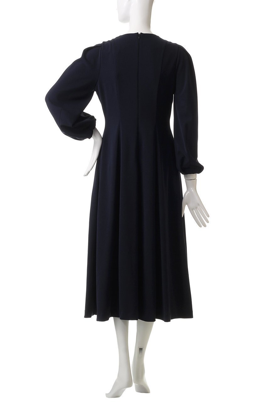 【マルティニーク/martinique】のダブルジャージワンピース 人気、トレンドファッション・服の通販 founy(ファニー) 　ファッション　Fashion　レディースファッション　Fashion for Women　ワンピース　Dresses　チュニック　Tunic Tops & Dresses　シンプル　Simple, Minimal　スリーブ　Sleeve, Long Sleeve / Short Sleeve　チュニック　Tunic, Long Top　パーティ　Party, Party Style　フィット　Fit, Slim Fit　フレア　Flare, Flared　ロング　Long, Long-Length　エレガント 上品　Elegant　再入荷　Restock / Back in Stock　other-4|ID: prp329100004337459 ipo3291000000035041505