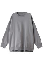 【ミズイロ インド/mizuiro ind】のcrew neck P/O プルオーバー l.gray|ID: prp329100004337468 ipo3291000000036398133
