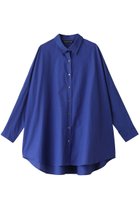 【ミズイロ インド/mizuiro ind】のperforated wide shirt シャツ ブルー|ID: prp329100004337469 ipo3291000000032879177