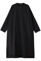 【ミズイロ インド/mizuiro ind】のperforated stand collar long OP ワンピース ブラック|ID: prp329100004337470 ipo3291000000032807062