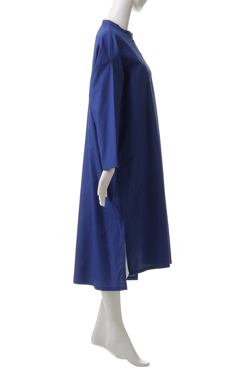 【ミズイロ インド/mizuiro ind】のperforated stand collar long OP ワンピース 人気、トレンドファッション・服の通販 founy(ファニー) 　ファッション　Fashion　レディースファッション　Fashion for Women　ワンピース　Dresses　チュニック　Tunic Tops & Dresses　シアー　Sheer, See-Through　スリット　Slit, Slit Detail　タイプライター　Typewriter Fabric, Crisp Cotton　チュニック　Tunic, Long Top　ロング　Long, Long-Length　other-3|ID: prp329100004337470 ipo3291000000032807064