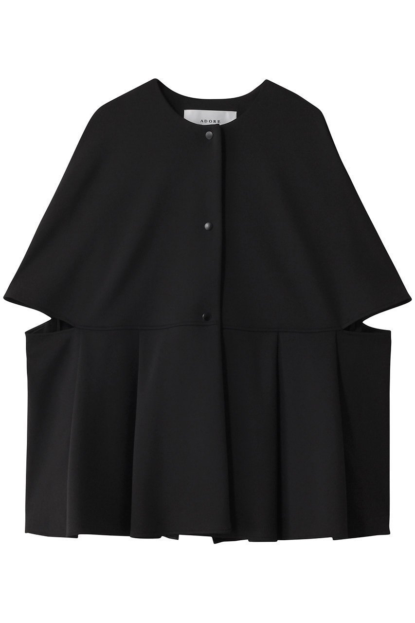 【アドーア/ADORE】のフルダルダンボールジャケット インテリア・キッズ・メンズ・レディースファッション・服の通販 founy(ファニー) 　ファッション　Fashion　レディースファッション　Fashion for Women　アウター　Coat / Outerwear Collection　レディースジャケット・軽アウター　Jackets　おすすめ　Recommended / Our Picks　クラシック　Classic, Timeless Style　ジャケット　Jacket, Outerwear　セットアップ　Set-Up, Coordinated Outfit　フレア　Flare, Flared　ルーズ　Loose, Oversized　ブラック|ID: prp329100004337483 ipo3291000000035825725