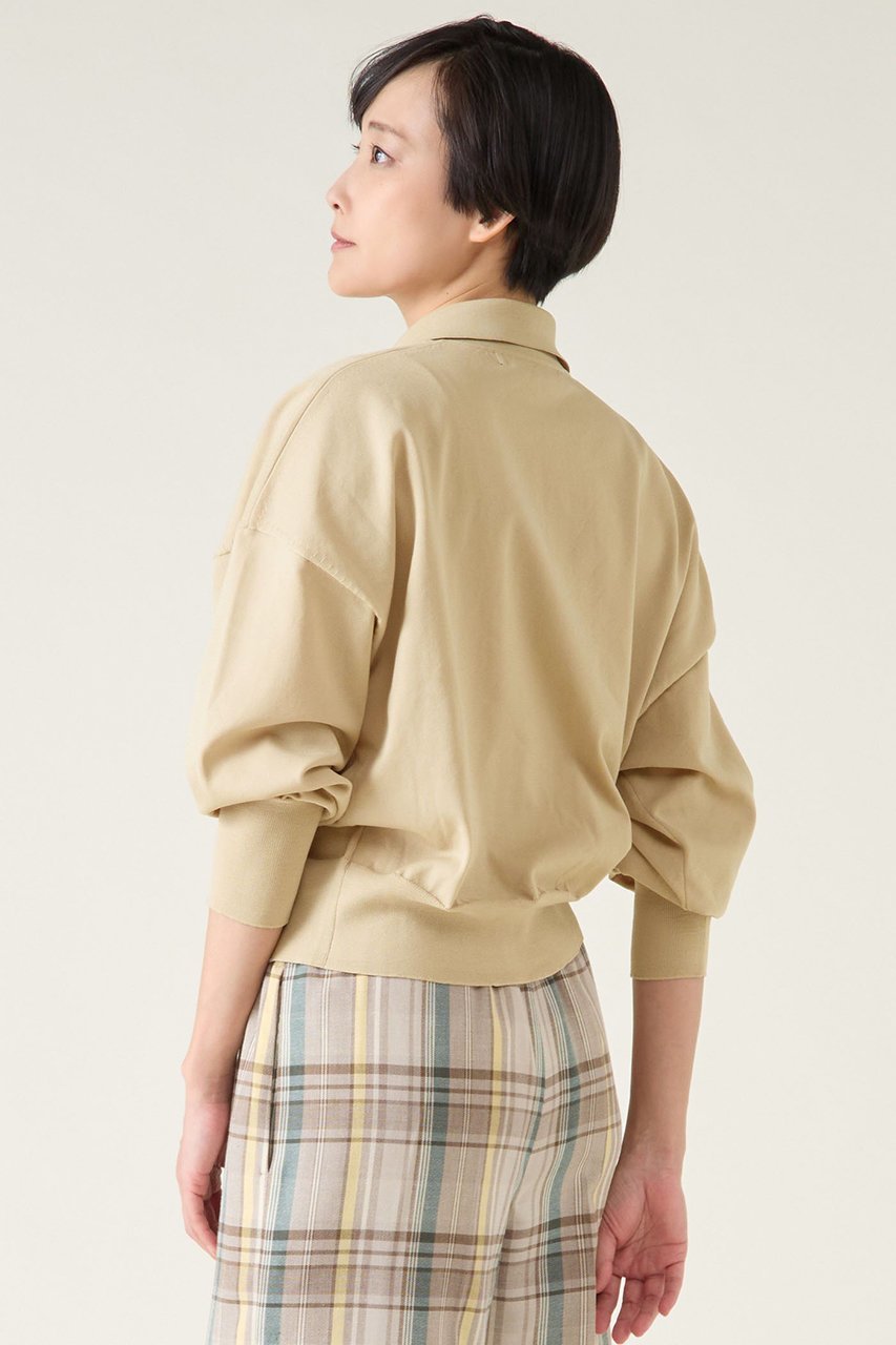 【マルティニーク/martinique】のスポンジッシュPeポロ 人気、トレンドファッション・服の通販 founy(ファニー) 　ファッション　Fashion　レディースファッション　Fashion for Women　トップス・カットソー　Cut & Sew Tops　ニット　Knit Tops & Sweaters　カジュアルプルオーバー・ニットトップス　Pullovers & Knit Tops / Casual Pullovers　おすすめ　Recommended / Our Picks　ショート　Short, Short Length　ネックレス　Necklace, Pendant Necklace　ルーズ　Loose, Oversized　再入荷　Restock / Back in Stock　other-2|ID: prp329100004337492 ipo3291000000032705023
