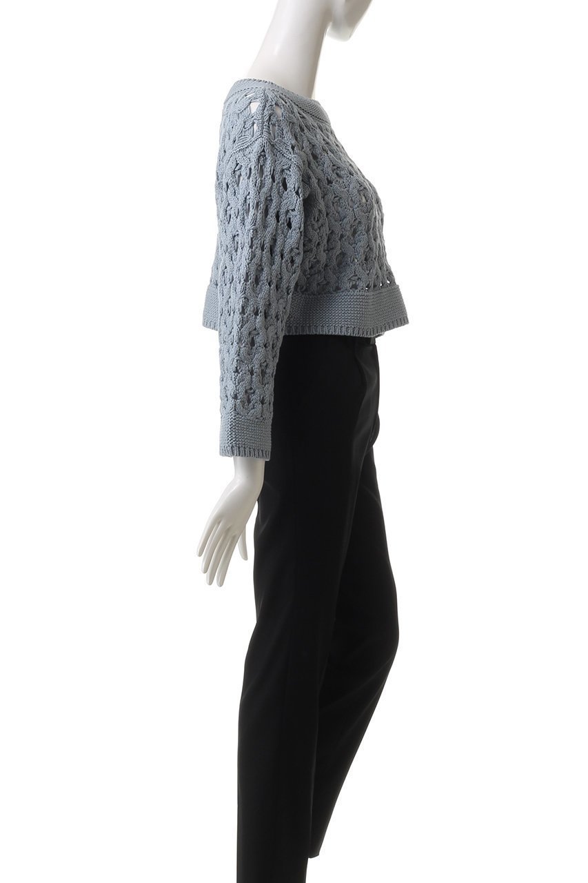 【マルティニーク/martinique】のケーブルアイレットプルオーバー 人気、トレンドファッション・服の通販 founy(ファニー) 　ファッション　Fashion　レディースファッション　Fashion for Women　トップス・カットソー　Cut & Sew Tops　ニット　Knit Tops & Sweaters　カジュアルプルオーバー・ニットトップス　Pullovers & Knit Tops / Casual Pullovers　おすすめ　Recommended / Our Picks　シルケット　Silket, Silky Cotton　ボトム　Bottoms, Lower Wear　other-3|ID: prp329100004337493 ipo3291000000035042190