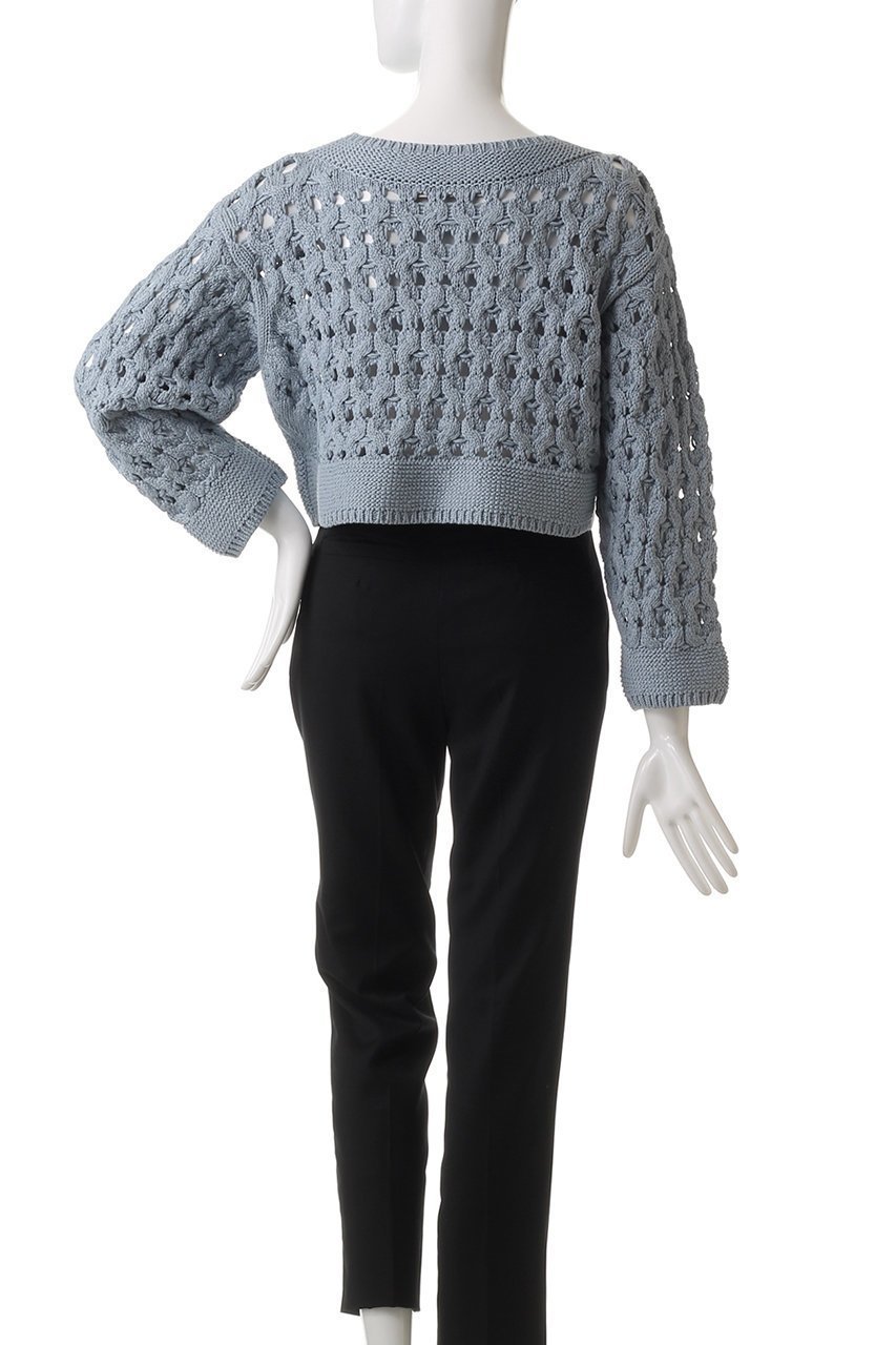 【マルティニーク/martinique】のケーブルアイレットプルオーバー 人気、トレンドファッション・服の通販 founy(ファニー) 　ファッション　Fashion　レディースファッション　Fashion for Women　トップス・カットソー　Cut & Sew Tops　ニット　Knit Tops & Sweaters　カジュアルプルオーバー・ニットトップス　Pullovers & Knit Tops / Casual Pullovers　おすすめ　Recommended / Our Picks　シルケット　Silket, Silky Cotton　ボトム　Bottoms, Lower Wear　other-4|ID: prp329100004337493 ipo3291000000035042191