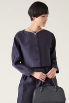 【マルティニーク/martinique】のクロップドトップス(セットアップ可) ネイビー|ID: prp329100004337495 ipo3291000000032868736