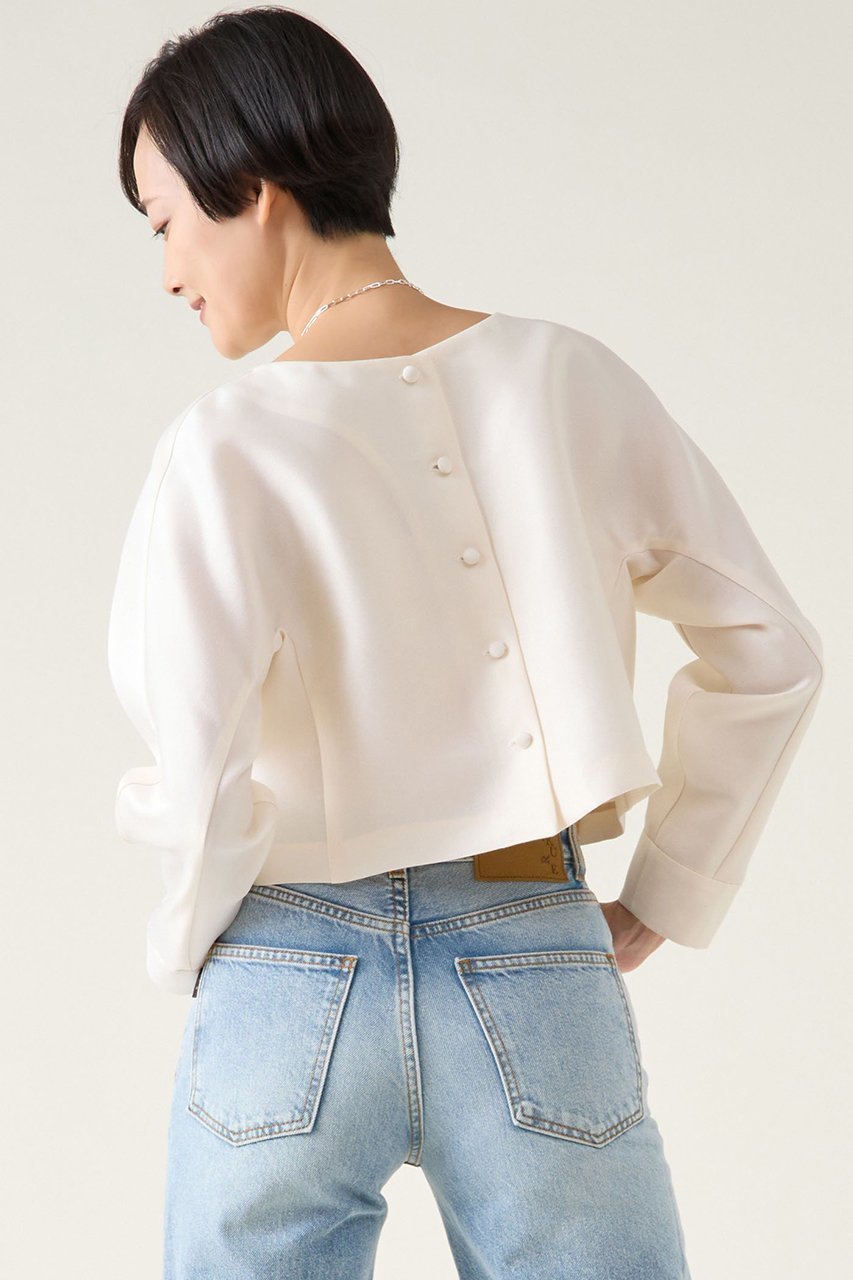 【マルティニーク/martinique】のクロップドトップス(セットアップ可) 人気、トレンドファッション・服の通販 founy(ファニー) 　ファッション　Fashion　レディースファッション　Fashion for Women　トップス・カットソー　Cut & Sew Tops　シャツ・ブラウス・オフィスカジュアル　Elegant Blouses & Button-Ups　セットアップ　Matching Sets　レディーストップス・ブラウス　Tops & Blouses / Assorted Women's Tops　おすすめ　Recommended / Our Picks　クロップド　Cropped, Short Length　シンプル　Simple, Minimal　スリーブ　Sleeve, Long Sleeve / Short Sleeve　セットアップ　Set-Up, Coordinated Outfit　ロング　Long, Long-Length　エレガント 上品　Elegant　羽織　Haori, Light Jacket　other-2|ID: prp329100004337495 ipo3291000000032868754