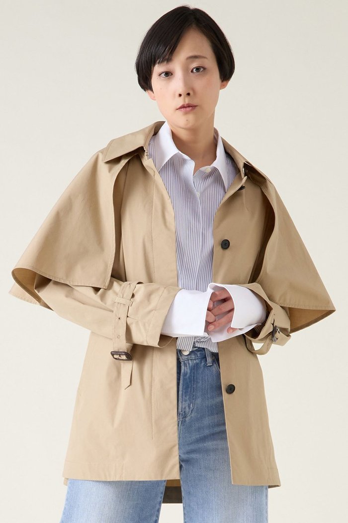 【マルティニーク/martinique】のケープコート インテリア・キッズ・メンズ・レディースファッション・服の通販 founy(ファニー) https://founy.com/ ファッション Fashion レディースファッション Fashion for Women アウター Coat / Outerwear Collection コート・ロングコート・ピーコート Long Coats, Peacoats & More おすすめ Recommended / Our Picks ショート Short, Short Length バランス Balance, Style Balance ロング Long, Long-Length エレガント 上品 Elegant |ID: prp329100004337496 ipo3291000000035976623