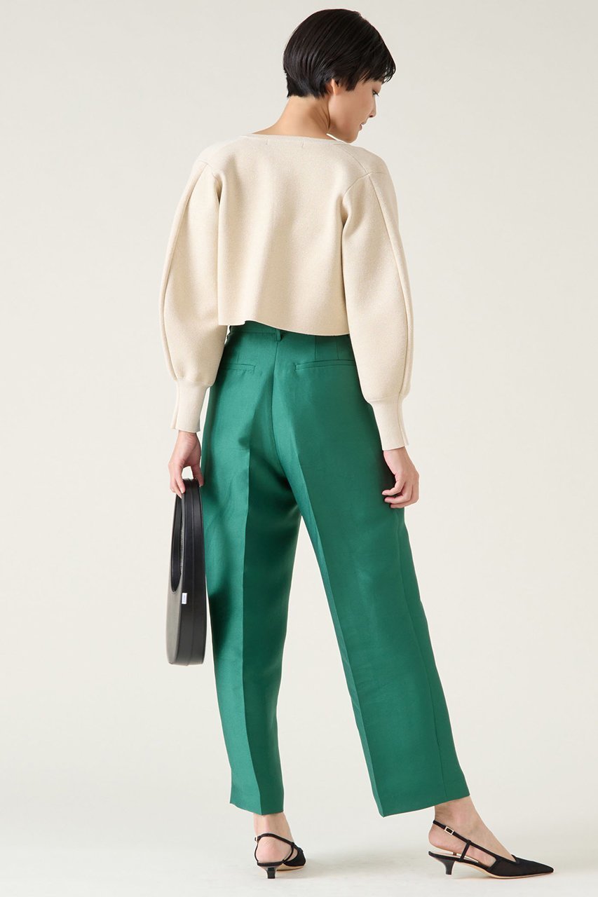 【マルティニーク/martinique】のタックパンツ(セットアップ可) 人気、トレンドファッション・服の通販 founy(ファニー) 　ファッション　Fashion　レディースファッション　Fashion for Women　セットアップ　Matching Sets　レディースパンツ・ボトムス　Pants & Trousers / Bottoms　パンツ　Pants & Trousers　おすすめ　Recommended / Our Picks　シルク　Silk, 100% Silk　セットアップ　Set-Up, Coordinated Outfit　センター　Center, Center Line　ダブル　Double, Double-Breasted　バランス　Balance, Style Balance　エレガント 上品　Elegant　other-6|ID: prp329100004337497 ipo3291000000035042378