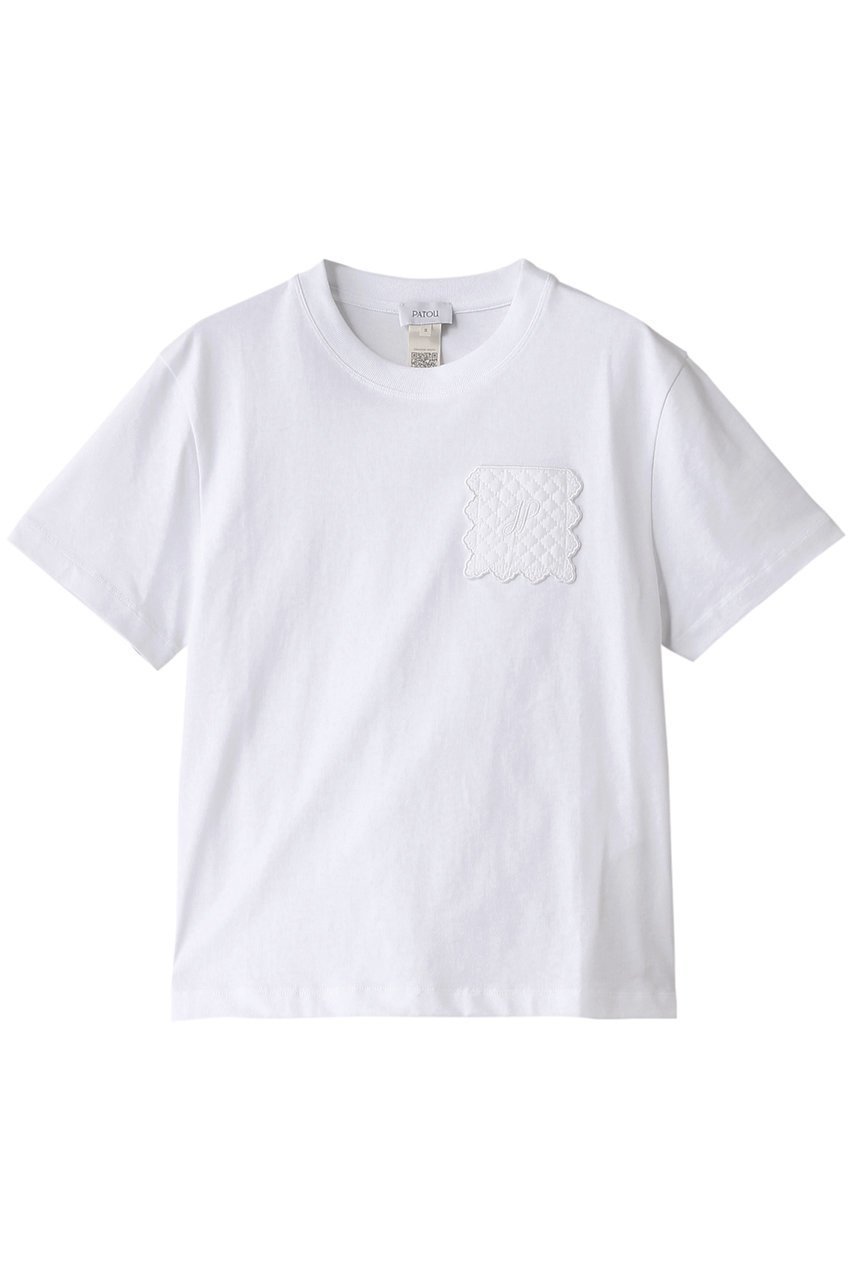 【パトゥ/PATOU】のブティポケットTシャツ 人気、トレンドファッション・服の通販 founy(ファニー) 　ファッション　Fashion　レディースファッション　WOMEN　トップス・カットソー　Tops/Tshirt　シャツ/ブラウス　Shirts/Blouses　ロング / Tシャツ　T-Shirts　カットソー　Cut and Sewn　2025年　2025　2025春夏・S/S　Ss,Spring/Summer,2025　キルティング　Quilting　コンパクト　Compact　ショート　Short　シンプル　Simple　スリーブ　Sleeve　ボトム　Bottom　ポケット　Pocket　夏　Summer　春　Spring　S/S・春夏　Ss・Spring/Summer　 other-1|ID: prp329100004338516 ipo3291000000030148218