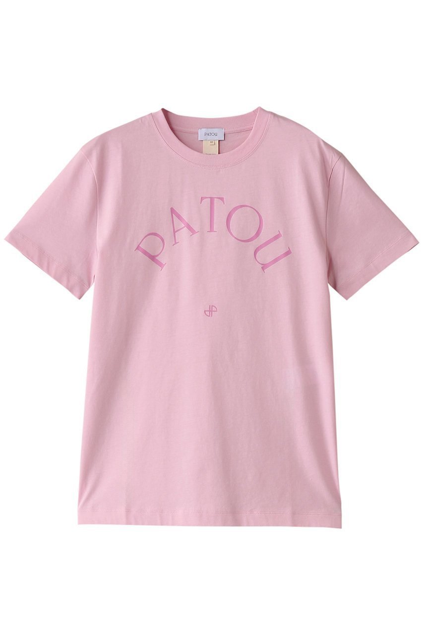 【パトゥ/PATOU】のPATOU JP ロゴ Tシャツ インテリア・キッズ・メンズ・レディースファッション・服の通販 founy(ファニー) 　ファッション　Fashion　レディースファッション　WOMEN　トップス・カットソー　Tops/Tshirt　シャツ/ブラウス　Shirts/Blouses　ロング / Tシャツ　T-Shirts　カットソー　Cut and Sewn　2025年　2025　2025春夏・S/S　Ss,Spring/Summer,2025　ショート　Short　スリーブ　Sleeve　ボトム　Bottom　夏　Summer　春　Spring　S/S・春夏　Ss・Spring/Summer　プリムローズピンク|ID: prp329100004338517 ipo3291000000030148223