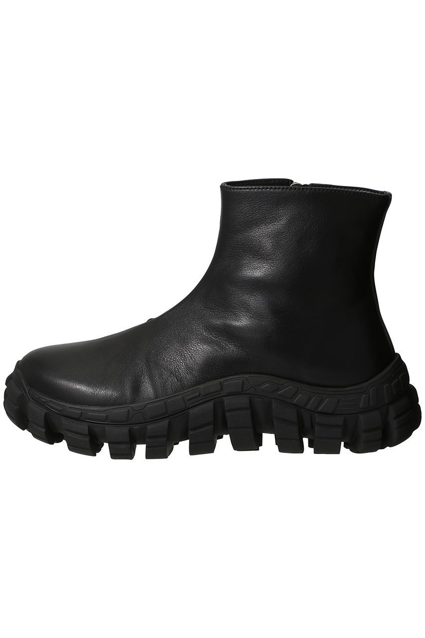【メゾンスペシャル/MAISON SPECIAL】の【UNISEX】Rattling Soleサイドジップブーツ インテリア・キッズ・メンズ・レディースファッション・服の通販 founy(ファニー) 　ファッション　Fashion　レディースファッション　Fashion for Women　ユニセックス　Unisex, Genderless　ショート　Short, Short Length　軽量　Lightweight, Ultra Light　BLK(ブラック)|ID: prp329100004338520 ipo3291000000036037231