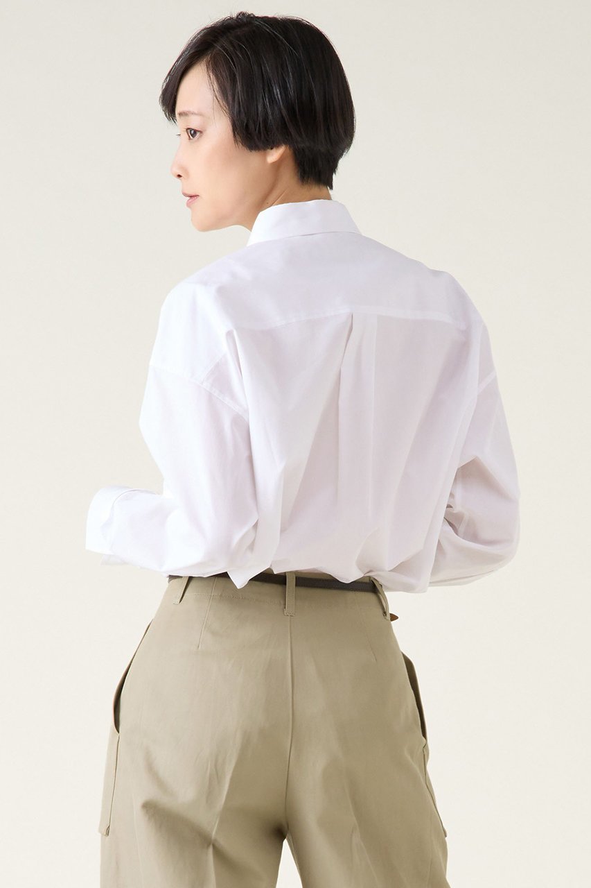 【マルティニーク/martinique】のTHOMASMASONシャツ 人気、トレンドファッション・服の通販 founy(ファニー) 　ファッション　Fashion　レディースファッション　Fashion for Women　トップス・カットソー　Cut & Sew Tops　シャツ・ブラウス・オフィスカジュアル　Elegant Blouses & Button-Ups　カフス　Cuff Design　スリーブ　Sleeve, Long Sleeve / Short Sleeve　ブロード　Broadcloth, Fine Cotton　ベーシック　Basic, Essential　ロング　Long, Long-Length　再入荷　Restock / Back in Stock　other-3|ID: prp329100004338526 ipo3291000000032704950