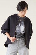 【マルティニーク/martinique】のダンボールジップブルゾン(一部WEB限定カラー) ブラック|ID: prp329100004338527 ipo3291000000035682088