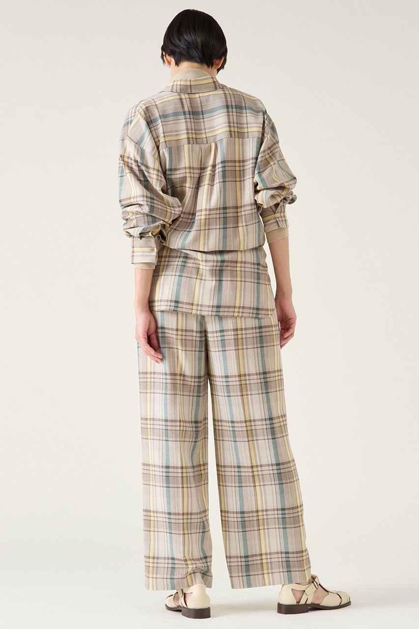 【マルティニーク/martinique】のチェックシャツ(セットアップ可) 人気、トレンドファッション・服の通販 founy(ファニー) ファッション Fashion レディースファッション Fashion for Women トップス・カットソー Cut & Sew Tops シャツ・ブラウス・オフィスカジュアル Elegant Blouses & Button-Ups おすすめ Recommended / Our Picks カシュクール Wrap Design スリーブ Sleeve, Long Sleeve / Short Sleeve セットアップ Set-Up, Coordinated Outfit チェック Check, Plaid, Tartan リラックス Relax, Relaxed Fit レギュラー Regular, Standard Fit ロング Long, Long-Length other-6|ID: prp329100004338529 ipo3291000000036079083