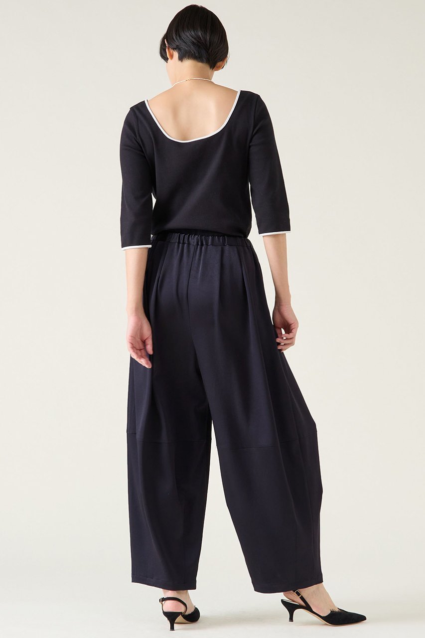 【マルティニーク/martinique】のバックサテンバレルパンツ 人気、トレンドファッション・服の通販 founy(ファニー) 　ファッション　Fashion　レディースファッション　Fashion for Women　パンツ　Pants & Trousers　バッグ　Bags　おすすめ　Recommended / Our Picks　サテン　Satin, Glossy Fabric　ストレッチ　Stretch, Stretchy Fabric　ドレープ　Drape, Draping Fabric　other-6|ID: prp329100004338532 ipo3291000000032926219