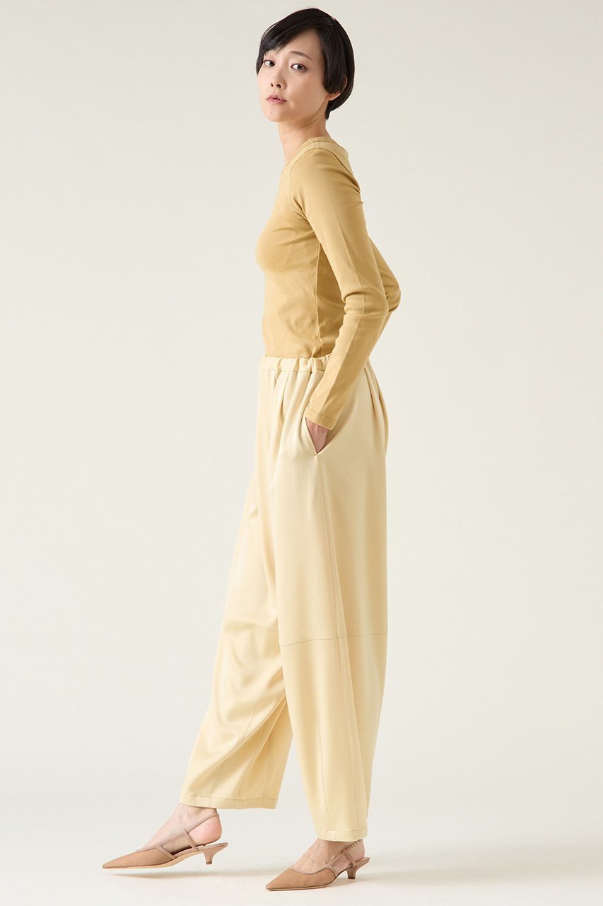 【マルティニーク/martinique】のバックサテンバレルパンツ 人気、トレンドファッション・服の通販 founy(ファニー) 　ファッション　Fashion　レディースファッション　Fashion for Women　パンツ　Pants & Trousers　バッグ　Bags　おすすめ　Recommended / Our Picks　サテン　Satin, Glossy Fabric　ストレッチ　Stretch, Stretchy Fabric　ドレープ　Drape, Draping Fabric　other-5|ID: prp329100004338532 ipo3291000000035976864