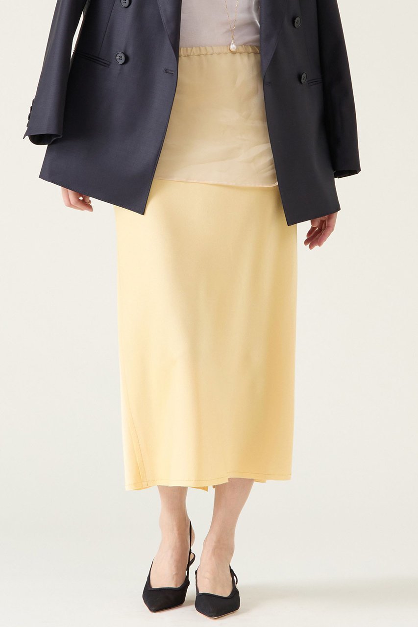 【マルティニーク/martinique】のバックサテンリバーシブルスカート インテリア・キッズ・メンズ・レディースファッション・服の通販 founy(ファニー) ファッション Fashion レディースファッション Fashion for Women スカート Skirts ロングスカート Long Skirts / Maxi & Midi Skirts バッグ Bags おすすめ Recommended / Our Picks サテン Satin, Glossy Fabric ストレッチ Stretch, Stretchy Fabric スリット Slit, Slit Detail ドレープ Drape, Draping Fabric リバーシブル Reversible, Two-Sided ロング Long, Long-Length イエロー|ID: prp329100004338533 ipo3291000000035042646