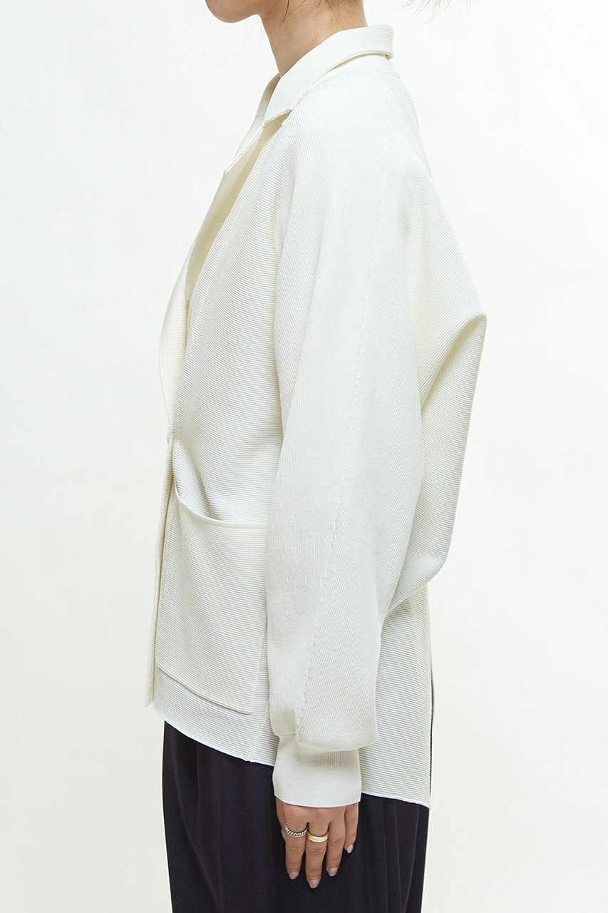 【マルティニーク/martinique】のグログランニットジャケット 人気、トレンドファッション・服の通販 founy(ファニー) 　ファッション　Fashion　レディースファッション　Fashion for Women　アウター　Coat / Outerwear Collection　レディースジャケット・軽アウター　Jackets　おすすめ　Recommended / Our Picks　カーディガン　Cardigan, Knitwear　グログラン　Grosgrain, Grosgrain Ribbon　ジャケット　Jacket, Outerwear　スリム　Slim, Slim Fit　タイトスカート　Pencil Skirt, Tight Skirt　ブラウジング　Blouson Silhouette, Cinched Waist　再入荷　Restock / Back in Stock　夏　Summer　other-7|ID: prp329100004338534 ipo3291000000032704990