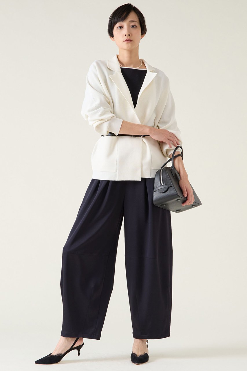 【マルティニーク/martinique】のグログランニットジャケット 人気、トレンドファッション・服の通販 founy(ファニー) 　ファッション　Fashion　レディースファッション　Fashion for Women　アウター　Coat / Outerwear Collection　レディースジャケット・軽アウター　Jackets　おすすめ　Recommended / Our Picks　カーディガン　Cardigan, Knitwear　グログラン　Grosgrain, Grosgrain Ribbon　ジャケット　Jacket, Outerwear　スリム　Slim, Slim Fit　タイトスカート　Pencil Skirt, Tight Skirt　ブラウジング　Blouson Silhouette, Cinched Waist　夏　Summer　other-3|ID: prp329100004338534 ipo3291000000035042033