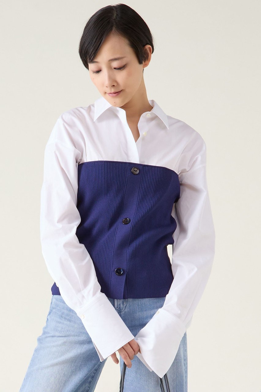 【マルティニーク/martinique】のC/N ストレッチビスチェ(アンサンブル可) 人気、トレンドファッション・服の通販 founy(ファニー) 　ファッション　Fashion　レディースファッション　Fashion for Women　トップス・カットソー　Cut & Sew Tops　アンサンブルニット　Knit Ensembles & Twin Sets　キャミソール&ノースリーブ　Camisoles & Sleeveless Tops　シャツ・ブラウス・オフィスカジュアル　Elegant Blouses & Button-Ups　ビスチェ　Bustiers & Corset Tops / Layered Bustier Style　おすすめ　Recommended / Our Picks　アンサンブル　Ensemble Set　ストレッチ　Stretch, Stretchy Fabric　ノースリーブ　Sleeveless, No-Sleeve　再入荷　Restock / Back in Stock　夏　Summer　春　Spring　 other-1|ID: prp329100004338536 ipo3291000000035041644