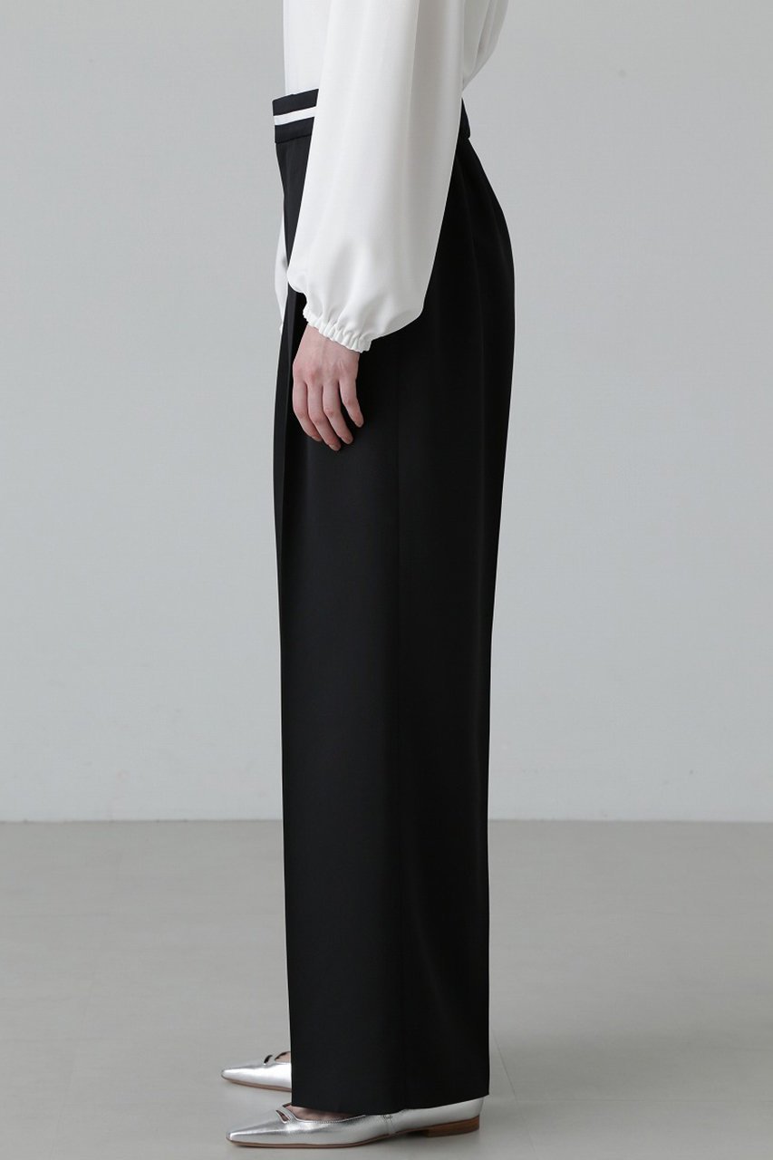 【アドーア/ADORE】のブライトダブルクロスパンツ 人気、トレンドファッション・服の通販 founy(ファニー) 　ファッション　Fashion　レディースファッション　Fashion for Women　パンツ　Pants & Trousers　グログラン　Grosgrain, Grosgrain Ribbon　サテン　Satin, Glossy Fabric　シンプル　Simple, Minimal　ストレート　Straight, Straight Cut　セットアップ　Set-Up, Coordinated Outfit　ベーシック　Basic, Essential　other-3|ID: prp329100004338542 ipo3291000000032944470