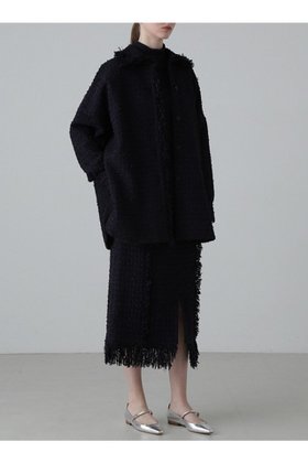 【アドーア/ADORE】のコットンチェックツィードスカート 人気、トレンドファッション・服の通販 founy(ファニー) ファッション Fashion レディースファッション WOMEN スカート Skirt 2025年 2025 2025春夏・S/S Ss,Spring/Summer,2025 おすすめ Recommend ジャケット Jacket セットアップ Set Up チェック Check ツイード Tweed フリンジ Fringe リボン Ribbon 夏 Summer 春 Spring S/S・春夏 Ss・Spring/Summer |ID:prp329100004338548