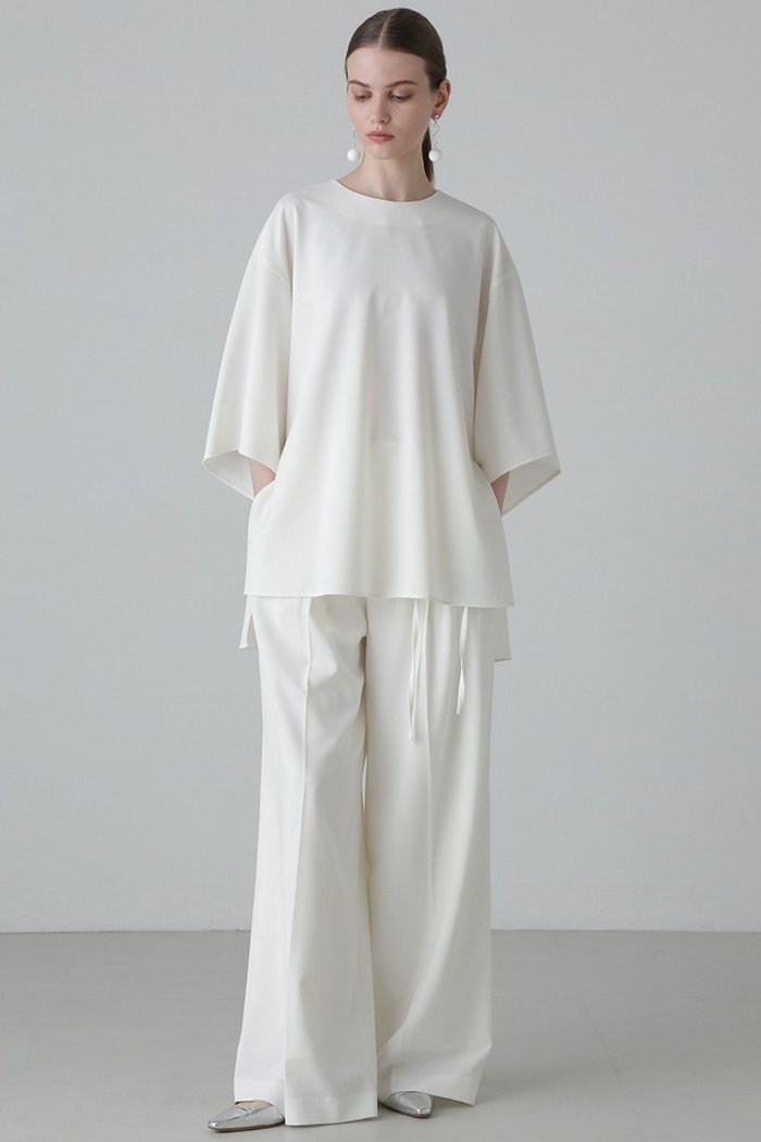 【アドーア/ADORE】の2WAYトロピカルパンツ インテリア・キッズ・メンズ・レディースファッション・服の通販 founy(ファニー) https://founy.com/ ファッション Fashion レディースファッション Fashion for Women パンツ Pants & Trousers セットアップ Set-Up, Coordinated Outfit ドレープ Drape, Draping Fabric フロント Front, Front Design ワイド Wide, Wide Fit エレガント 上品 Elegant |ID: prp329100004338549 ipo3291000000032944514