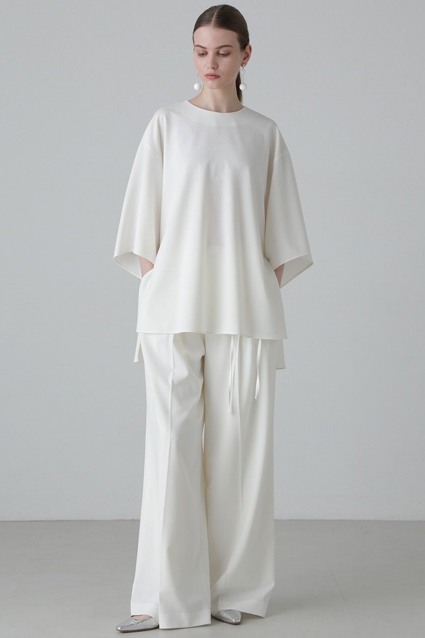【アドーア/ADORE】の2WAYトロピカルパンツ 人気、トレンドファッション・服の通販 founy(ファニー) 　ファッション　Fashion　レディースファッション　Fashion for Women　パンツ　Pants & Trousers　セットアップ　Set-Up, Coordinated Outfit　ドレープ　Drape, Draping Fabric　フロント　Front, Front Design　ワイド　Wide, Wide Fit　エレガント 上品　Elegant　 other-1|ID: prp329100004338549 ipo3291000000032944514