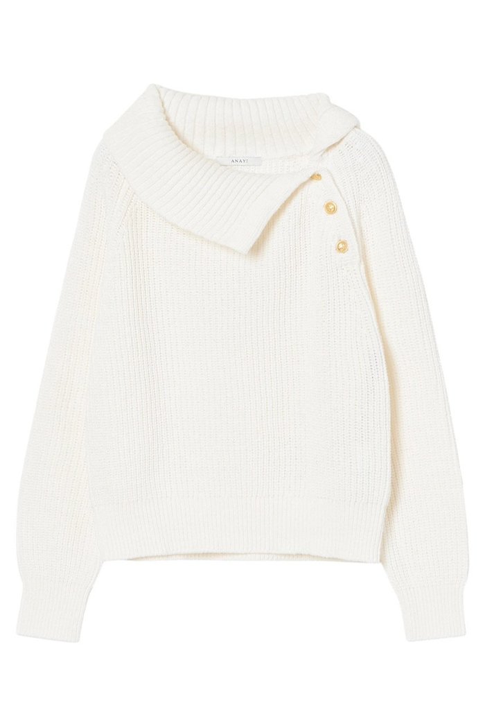 【アナイ/ANAYI】のアシメカラーラグランプルオーバー インテリア・キッズ・メンズ・レディースファッション・服の通販 founy(ファニー) https://founy.com/ ファッション Fashion レディースファッション Fashion for Women トップス・カットソー Cut & Sew Tops ニット Knit Tops & Sweaters カジュアルプルオーバー・ニットトップス Pullovers & Knit Tops / Casual Pullovers アシンメトリー Asymmetrical Style スリーブ Sleeve, Long Sleeve / Short Sleeve ベーシック Basic, Essential リラックス Relax, Relaxed Fit エレガント 上品 Elegant 畦 Ribbed Knit |ID: prp329100004338552 ipo3291000000032920839