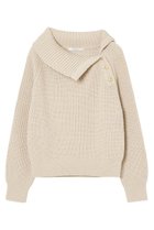 【アナイ/ANAYI】のアシメカラーラグランプルオーバー ベージュ|ID: prp329100004338552 ipo3291000000032920858
