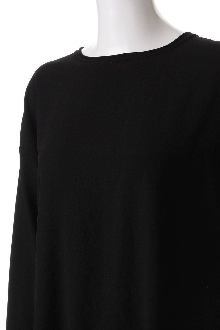 【プルミエ アロンディスモン/1er Arrondissement】のジョーゼットプルオーバー 人気、トレンドファッション・服の通販 founy(ファニー) 　ファッション　Fashion　レディースファッション　Fashion for Women　トップス・カットソー　Cut & Sew Tops　シャツ・ブラウス・オフィスカジュアル　Elegant Blouses & Button-Ups　カジュアルプルオーバー・ニットトップス　Pullovers & Knit Tops / Casual Pullovers　シンプル　Simple, Minimal　ジョーゼット　Georgette, Semi-Sheer Fabric　スリーブ　Sleeve, Long Sleeve / Short Sleeve　ドレープ　Drape, Draping Fabric　ロング　Long, Long-Length　other-5|ID: prp329100004338562 ipo3291000000035822993