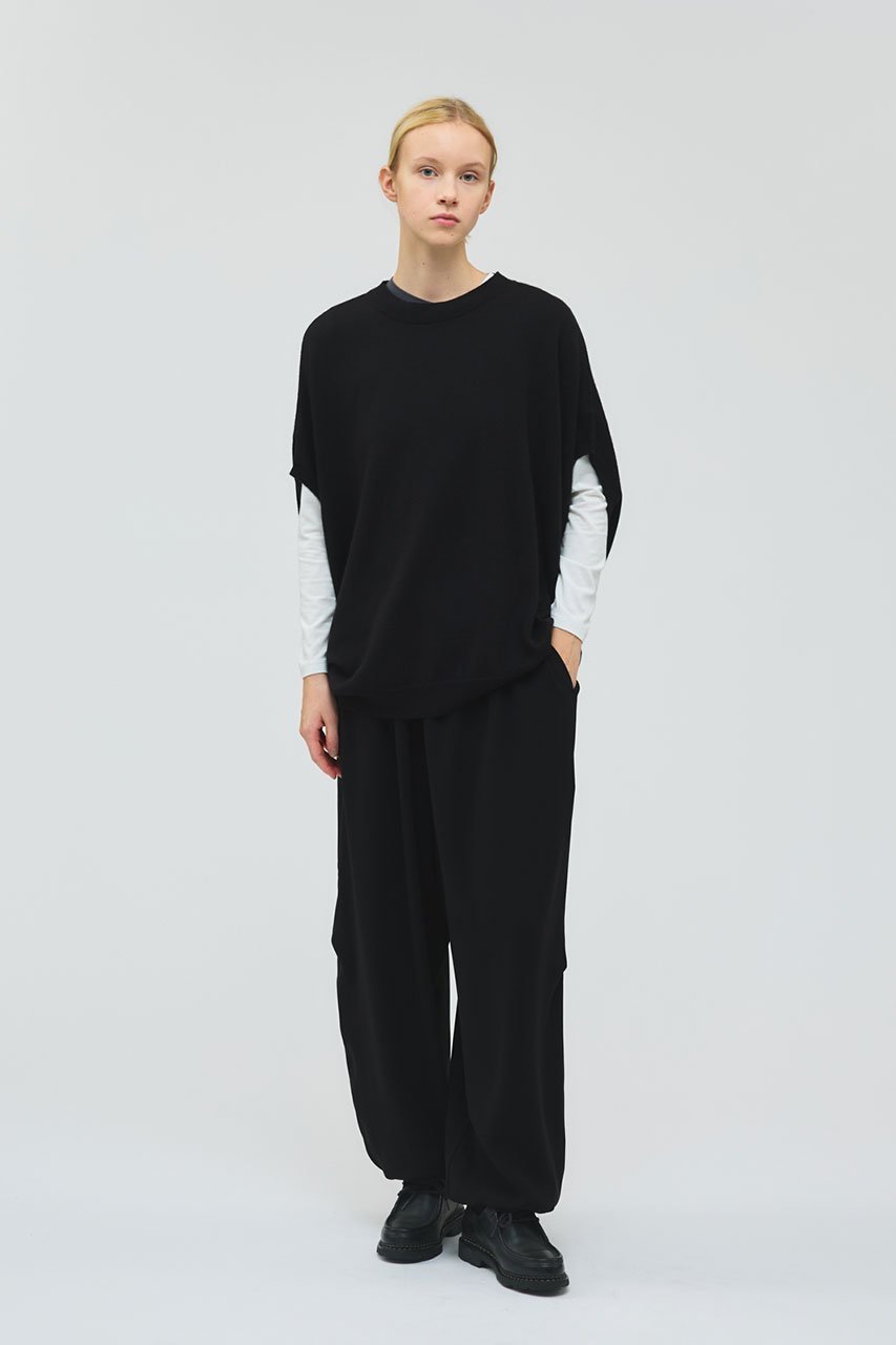 【ミズイロ インド/mizuiro ind】のコクーンワイドベスト 人気、トレンドファッション・服の通販 founy(ファニー) 　ファッション　Fashion　レディースファッション　Fashion for Women　トップス・カットソー　Cut & Sew Tops　ニット　Knit Tops & Sweaters　ベスト&ジレ / 重ね着スタイル　Vests & Gilets　カジュアルプルオーバー・ニットトップス　Pullovers & Knit Tops / Casual Pullovers　おすすめ　Recommended / Our Picks　インナー　Innerwear　スキニー　Skinny, Slim Fit　フォルム　Silhouette, Form　ベスト　Vest, Waistcoat　リラックス　Relax, Relaxed Fit　ルーズ　Loose, Oversized　ワイド　Wide, Wide Fit　other-6|ID: prp329100004339399 ipo3291000000034836050