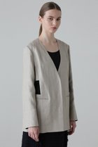 【アドーア/ADORE】のメッシュウェストJK 人気、トレンドファッション・服の通販 founy(ファニー) ファッション Fashion レディースファッション Fashion for Women アウター Coat / Outerwear Collection レディースジャケット・軽アウター Jackets おすすめ Recommended / Our Picks オックス Oxford Fabric ジャケット Jacket, Outerwear スリット Slit, Slit Detail リラックス Relax, Relaxed Fit thumbnail ベージュ|ID: prp329100004339400 ipo3291000000036797117