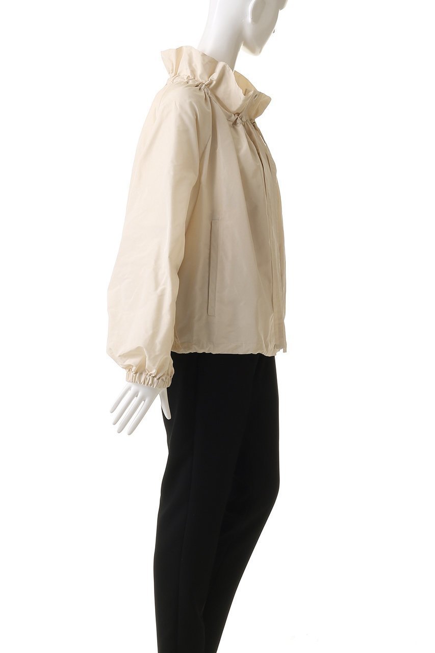【アドーア/ADORE】のブライトタフタジャケット 人気、トレンドファッション・服の通販 founy(ファニー) 　ファッション　Fashion　レディースファッション　Fashion for Women　アウター　Coat / Outerwear Collection　レディースジャケット・軽アウター　Jackets　ジャケット　Jacket, Outerwear　タフタ　Taffeta, Structured Fabric　フェミニン　Feminine, Girly　フリル　Frill, Ruffle　フロント　Front, Front Design　ブルゾン　Blouson, Bomber Jacket　メタル　Metal, Metal Parts　エレガント 上品　Elegant　other-3|ID: prp329100004339410 ipo3291000000032926630