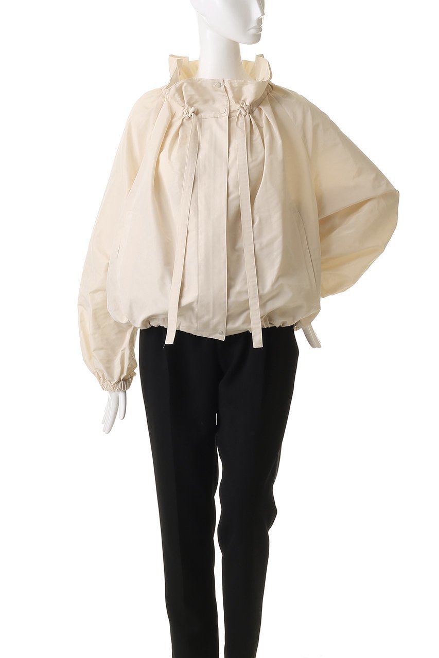 【アドーア/ADORE】のブライトタフタジャケット 人気、トレンドファッション・服の通販 founy(ファニー) 　ファッション　Fashion　レディースファッション　Fashion for Women　アウター　Coat / Outerwear Collection　レディースジャケット・軽アウター　Jackets　ジャケット　Jacket, Outerwear　タフタ　Taffeta, Structured Fabric　フェミニン　Feminine, Girly　フリル　Frill, Ruffle　フロント　Front, Front Design　ブルゾン　Blouson, Bomber Jacket　メタル　Metal, Metal Parts　エレガント 上品　Elegant　other-7|ID: prp329100004339410 ipo3291000000032926663