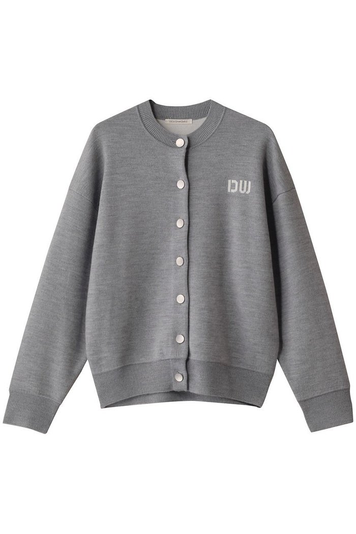 【デザイン ワークス/DESIGN WORKS】のダブルフェイスクルーネックカーディガン インテリア・キッズ・メンズ・レディースファッション・服の通販 founy(ファニー) https://founy.com/ ファッション Fashion レディースファッション Fashion for Women トップス・カットソー Cut & Sew Tops ニット Knit Tops & Sweaters カーディガン・羽織り Layered Style Cardigans なめらか Smooth, Silky Texture カーディガン Cardigan, Knitwear ダブル Double, Double-Breasted バランス Balance, Style Balance フェイス Face, Facial Design エレガント 上品 Elegant |ID: prp329100004339417 ipo3291000000034957237