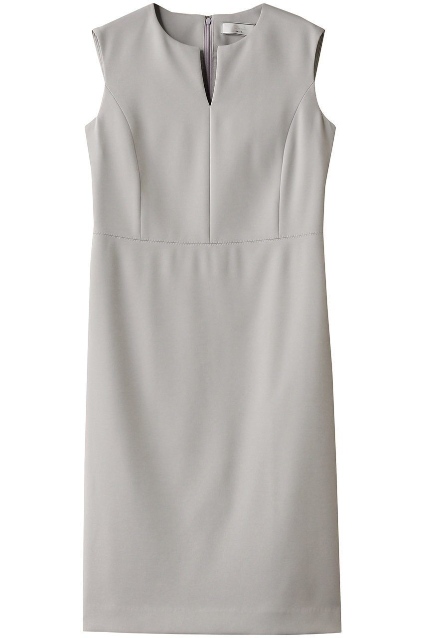 【ベイジ,/BEIGE,】のLUIZA(ルイーザ)/Iラインワンピース インテリア・キッズ・メンズ・レディースファッション・服の通販 founy(ファニー) 　ファッション　Fashion　レディースファッション　Fashion for Women　ワンピース　Dresses　チュニック　Tunic Tops & Dresses　オケージョン　Occasion Wear　チュニック　Tunic, Long Top　エレガント 上品　Elegant　L.Grey|ID: prp329100004339419 ipo3291000000035673355